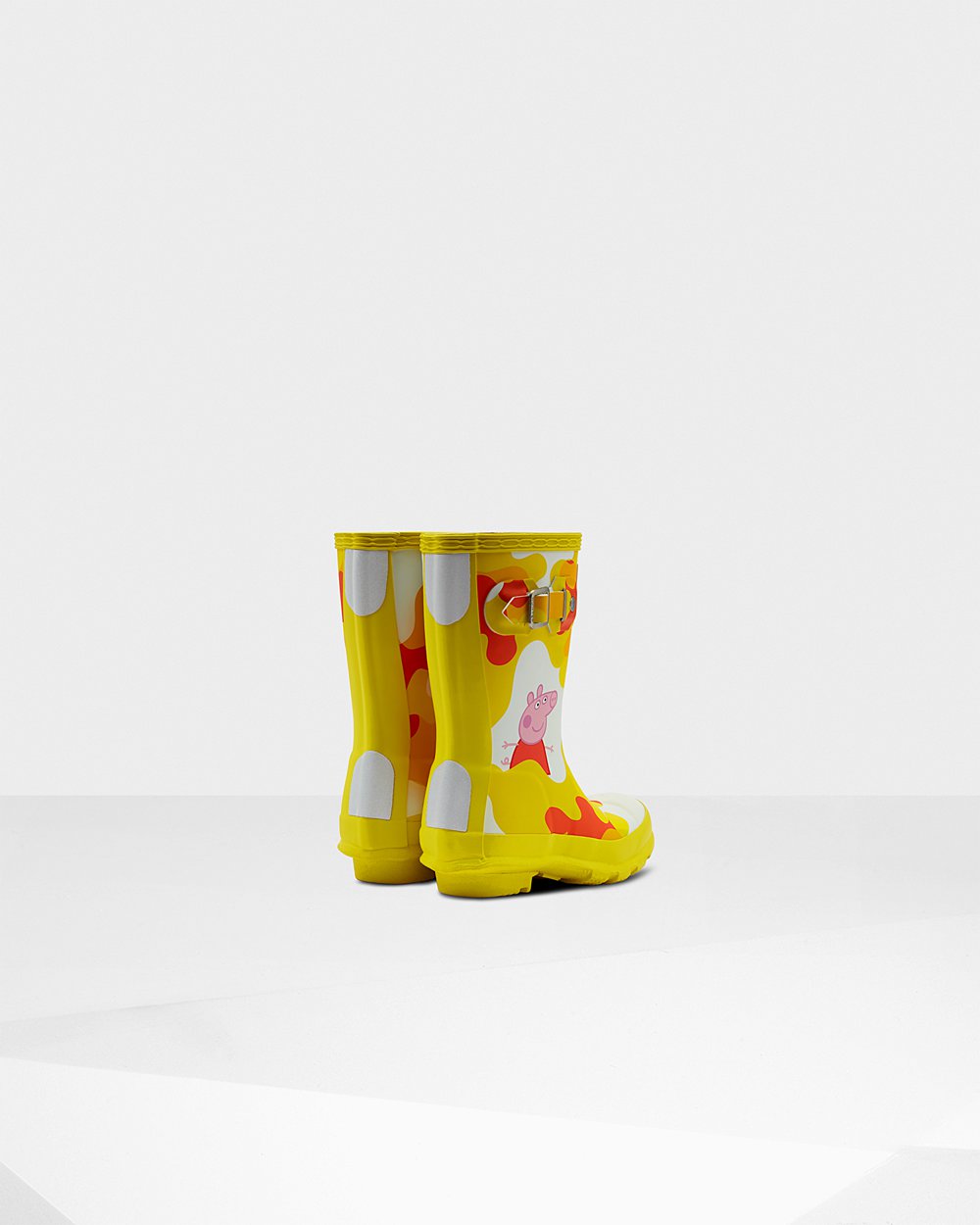 Hunter Niños Original Little Peppa Pig - Botas de Lluvia Amarillo - 843-BCSQPY